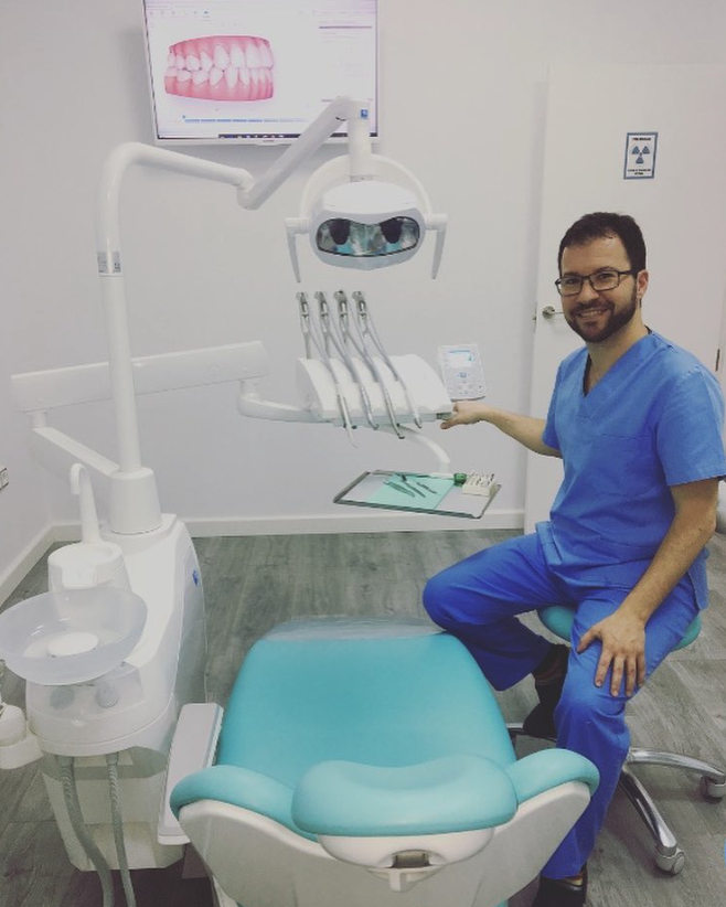 Recepción de la Clínica Dental Ricardo Moya